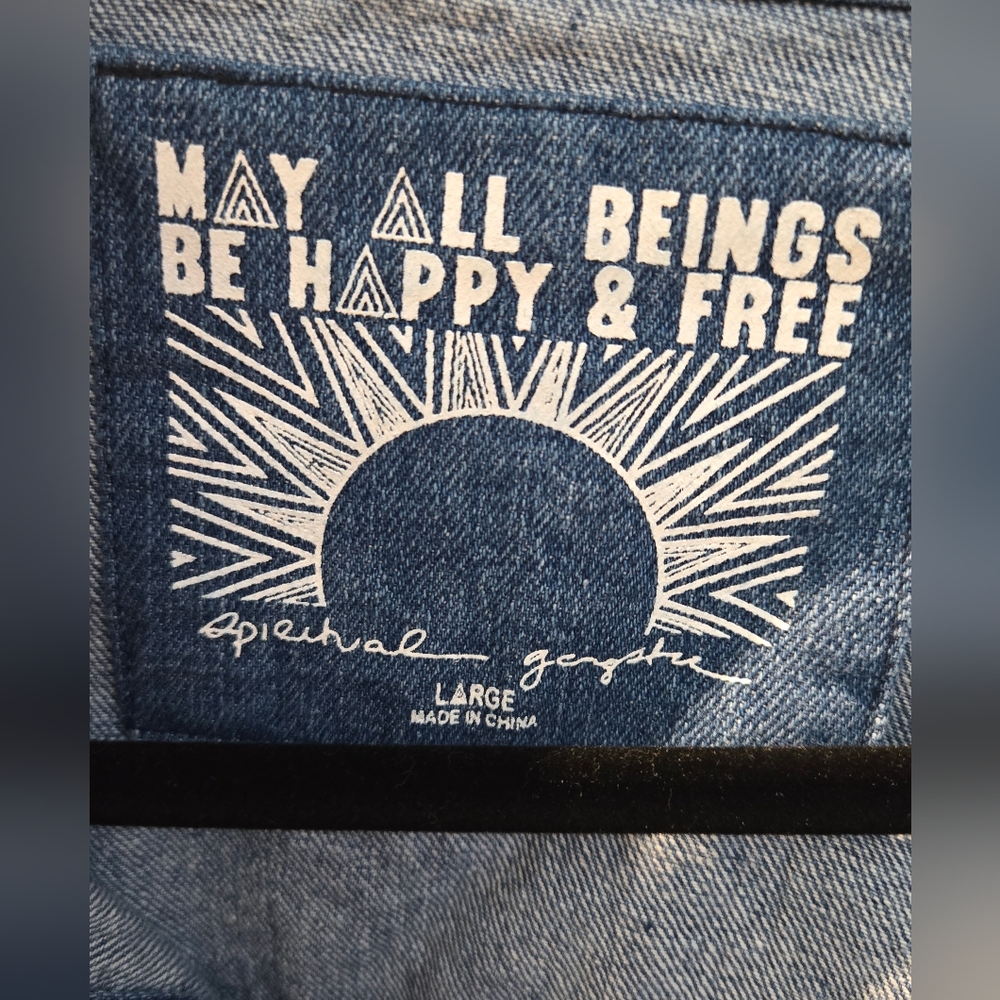 Spiritual Gangster Blue Denim Jacket - Picture 4 of 9